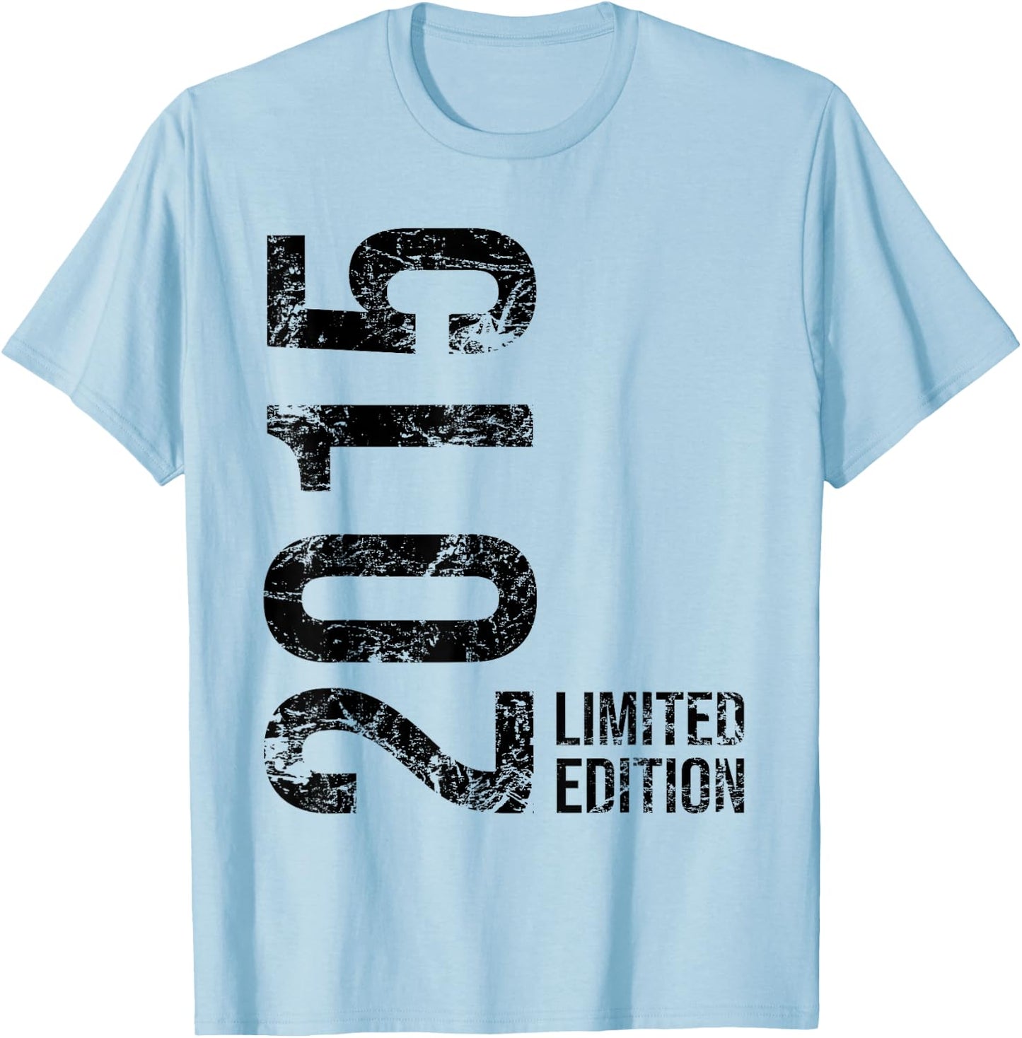 8th Birthday Boy Girl 8 Years 2015 Birthday Gift , White T-Shirt - T-Shirt | Light Blue