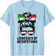 Proud Iraqi Girl Iraq Match Slogan Game Day Matching Fan T-Shirt - T-Shirt | Light Blue