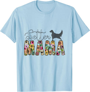 English Setter English Setter Dog Master Mummy Dogs T-Shirt - T-Shirt | Light Blue