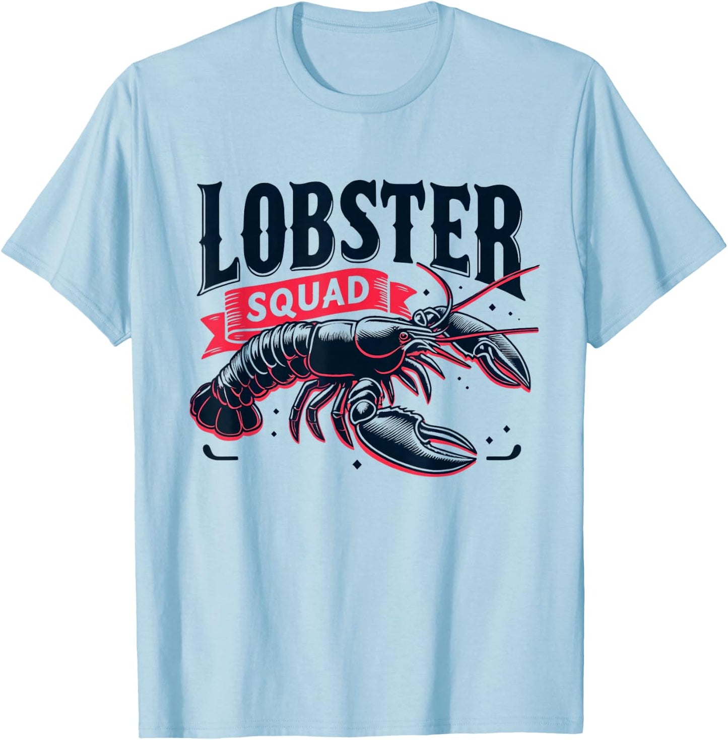 Lobster Festival - Lobster Squad T-Shirt - T-Shirt | Light Blue