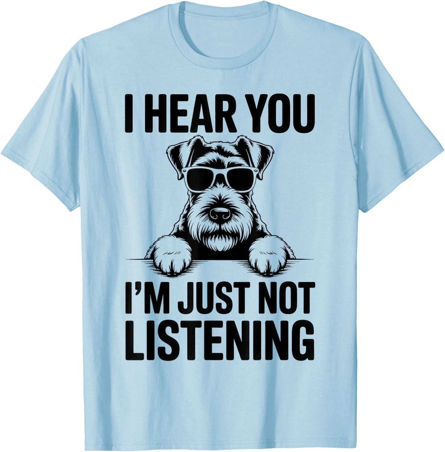 Kerry Blue Terrier Dog Funny Kerry Blue Terrier T-Shirt - T-Shirt | Light Blue