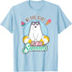 We Bare Bears Ice Bear Loves Summer T-Shirt - T-Shirt | Light Blue