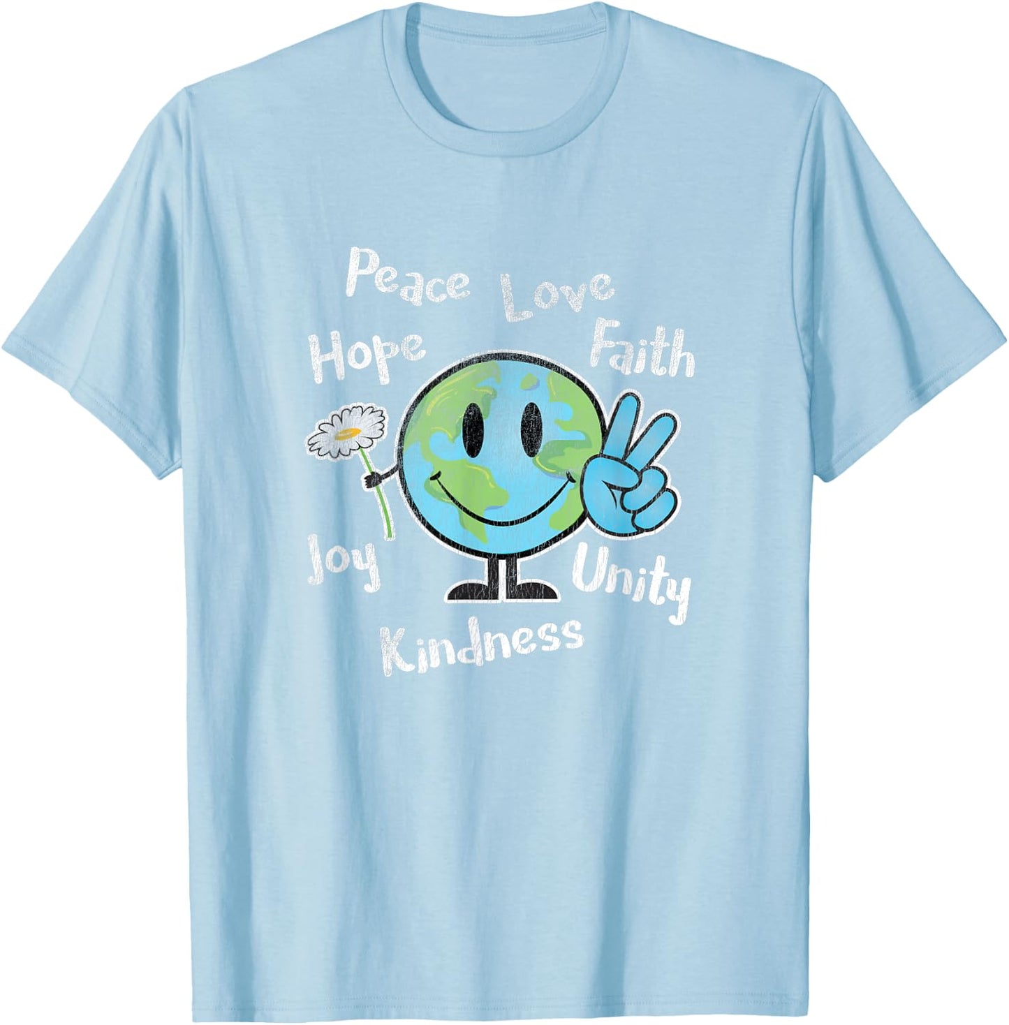 Kind Planet - Anti Bullying UNITY DAY Orange T-Shirt - T-Shirt | Light Blue
