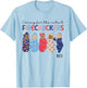 Caring For The Cutest Firecrackers 4th Of July NICU Nurse Women Men T-Shirt - T-Shirt | Light Blue