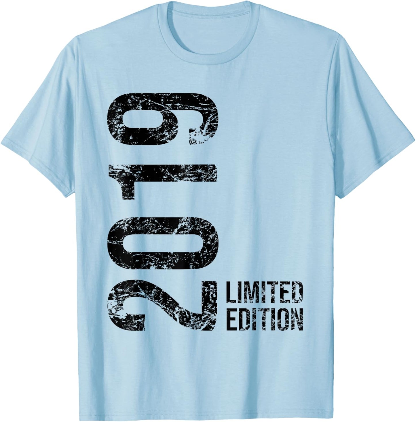 4th Birthday Boy Girl 4 Years 2019 Birthday Gift , White T-Shirt - T-Shirt | Light Blue