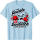 The Knuckle-Sandwich Bar & Grill Fighting Joke Bar Humor T-Shirt - T-Shirt | Light Blue