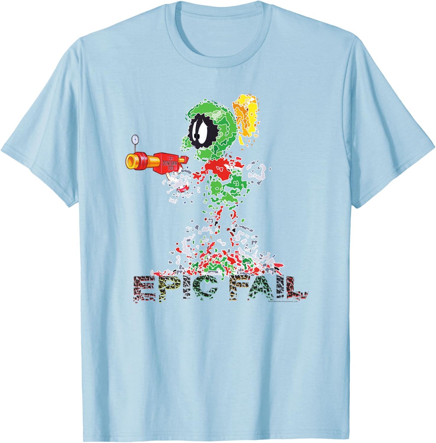 Looney Tunes Marvin the Martian Epic Fail T-Shirt - T-Shirt | Light Blue