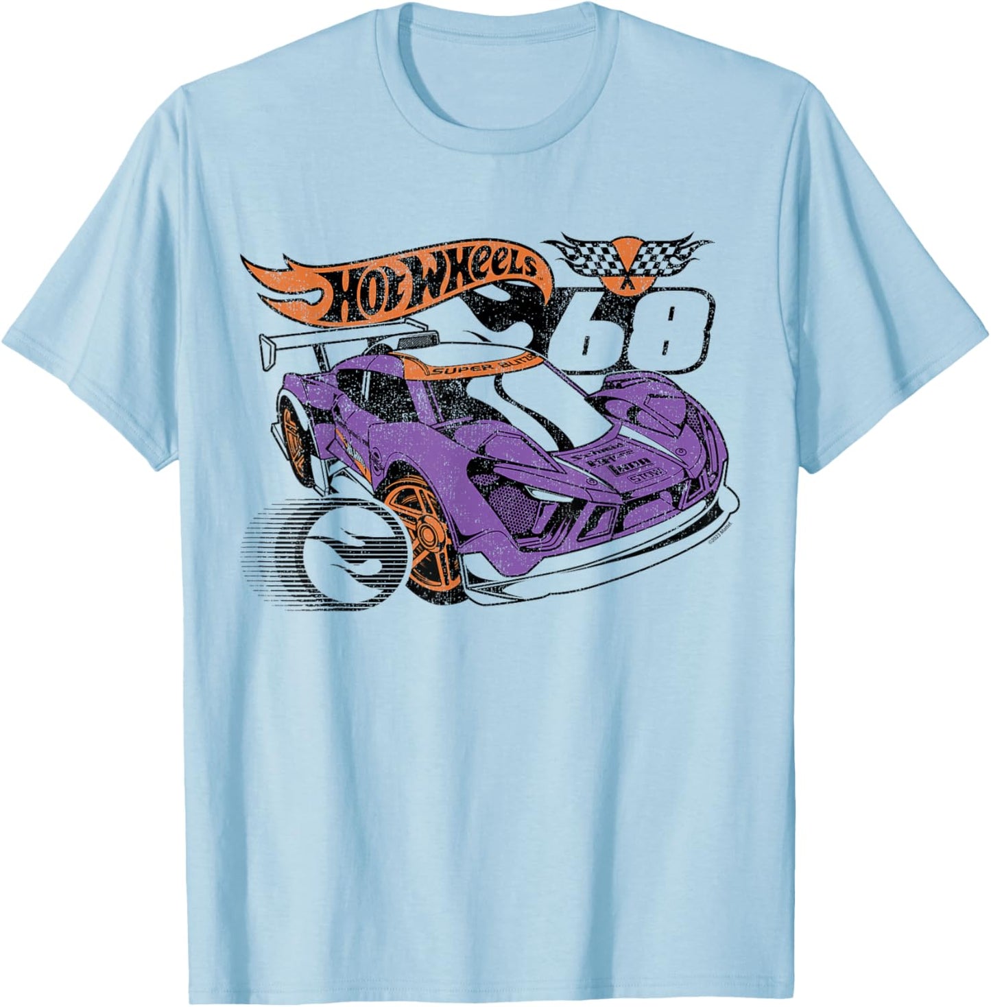 Hot Wheels - Super Blitzen T-Shirt - T-Shirt | Light Blue
