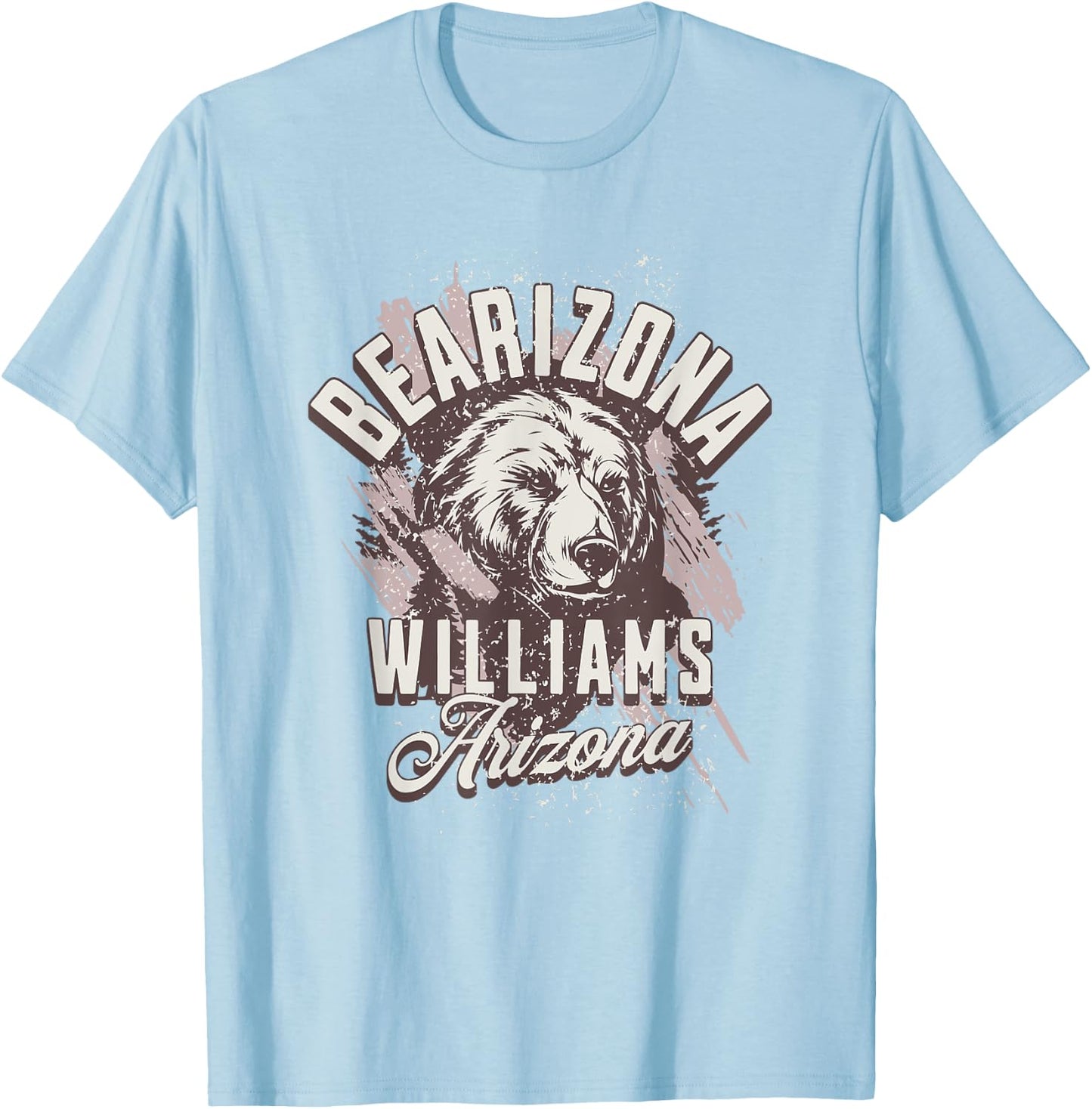 Bearizona Arizona Bear AZ T-Shirt - T-Shirt | Light Blue