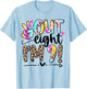 9 Years Old Birthday Tie Dye Peace Out Eight I'm 9 Girl 9th T-Shirt - T-Shirt | Light Blue