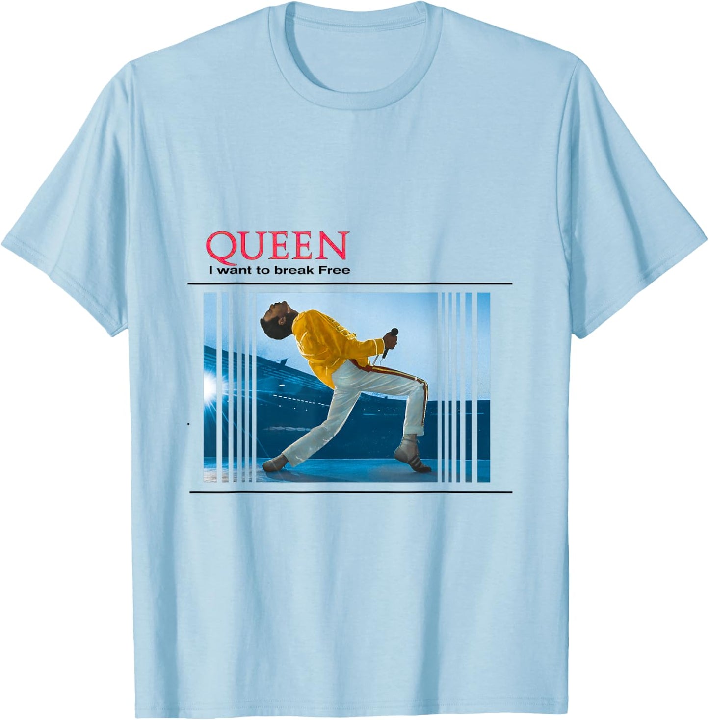 Königin Ich will mich befreien T-Shirt - T-Shirt | Light Blue