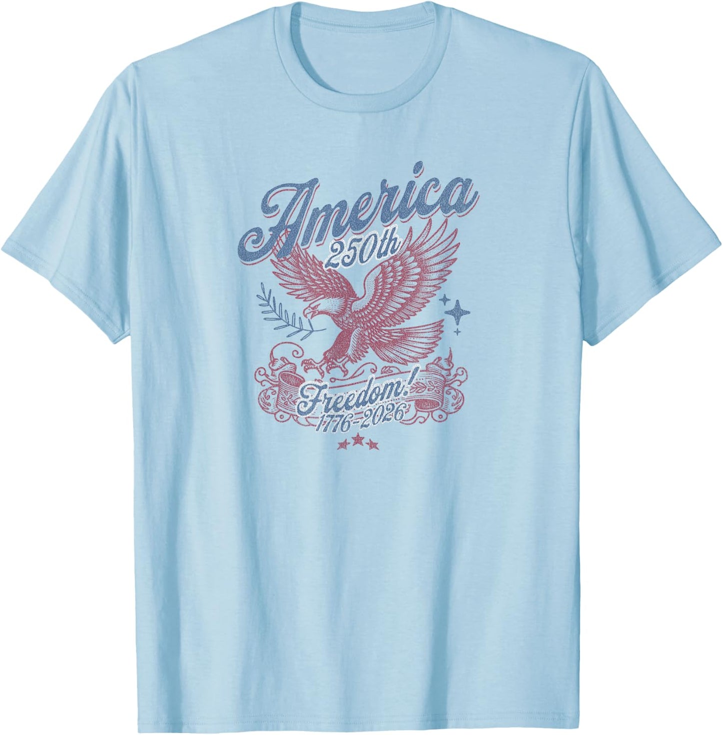 Eagle America T-Shirt - T-Shirt | Light Blue
