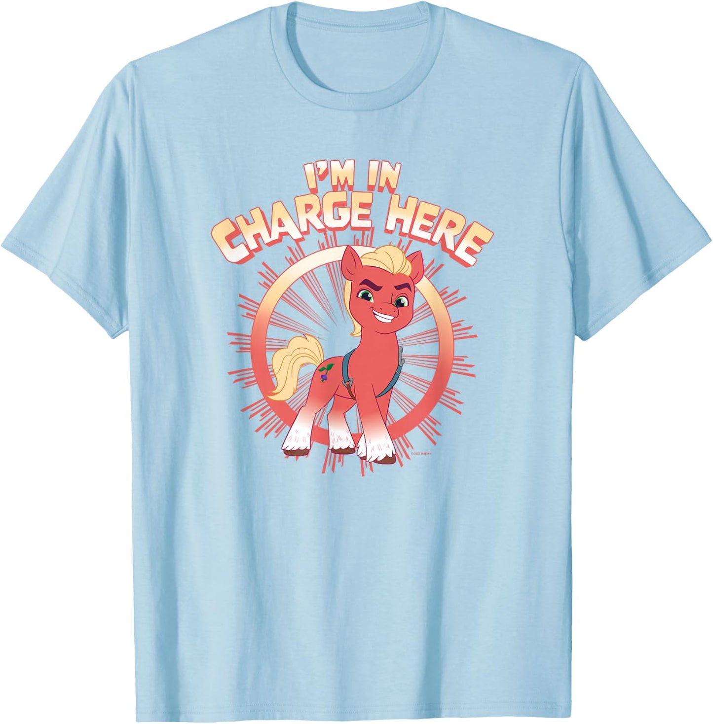 My Little Pony Sprout I'm In Charge Here Quote T-Shirt - T-Shirt | Light Blue