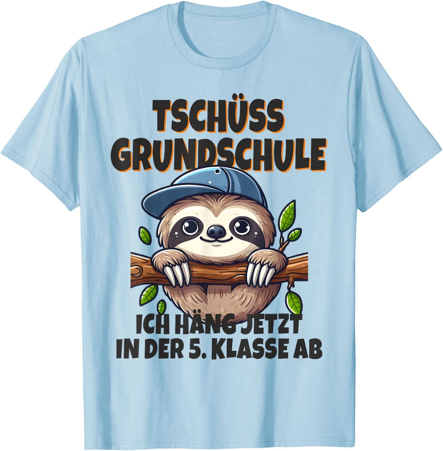 4. Grundschule 5. Klasse Realschule Gymnasium Abschluss 2025 T-Shirt - T-Shirt | Light Blue
