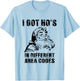 I Got Hos in Different Area Codes , Funny Santa T-Shirt - T-Shirt | Light Blue