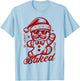 Vintage Let's Get Baked Christmas Matching Family Pajama T-Shirt - T-Shirt | Light Blue