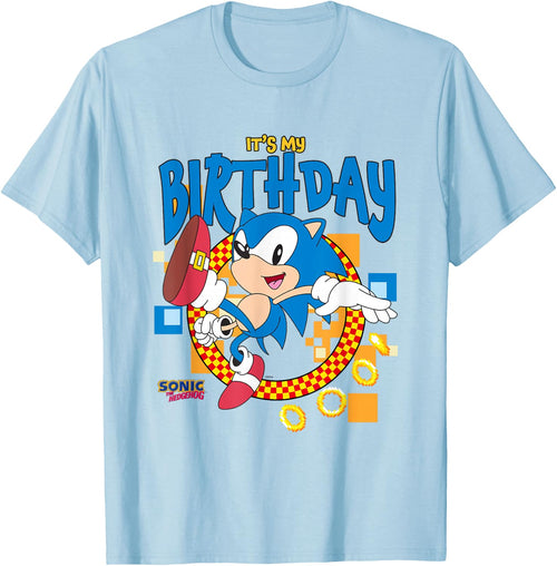 Sonic The Hedgehog Birthday It's My Birthday Cheering Sonic