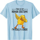 This Is My Human Costume Duck Halloween T-Shirt - T-Shirt | Light Blue