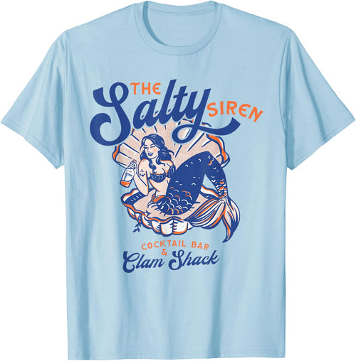 The Salty Siren Cocktail Bar & Clam Shack Cute Mermaid Pinup
