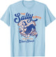 The Salty Siren Cocktail Bar & Clam Shack Cute Mermaid Pinup T-Shirt - T-Shirt | Light Blue