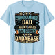 Programmer Dad All My Jokes Stored in a Dadabase T-Shirt - T-Shirt | Light Blue