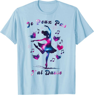 Je peux pas j'ai danse cadeau Dancer T-Shirt - T-Shirt | Light Blue