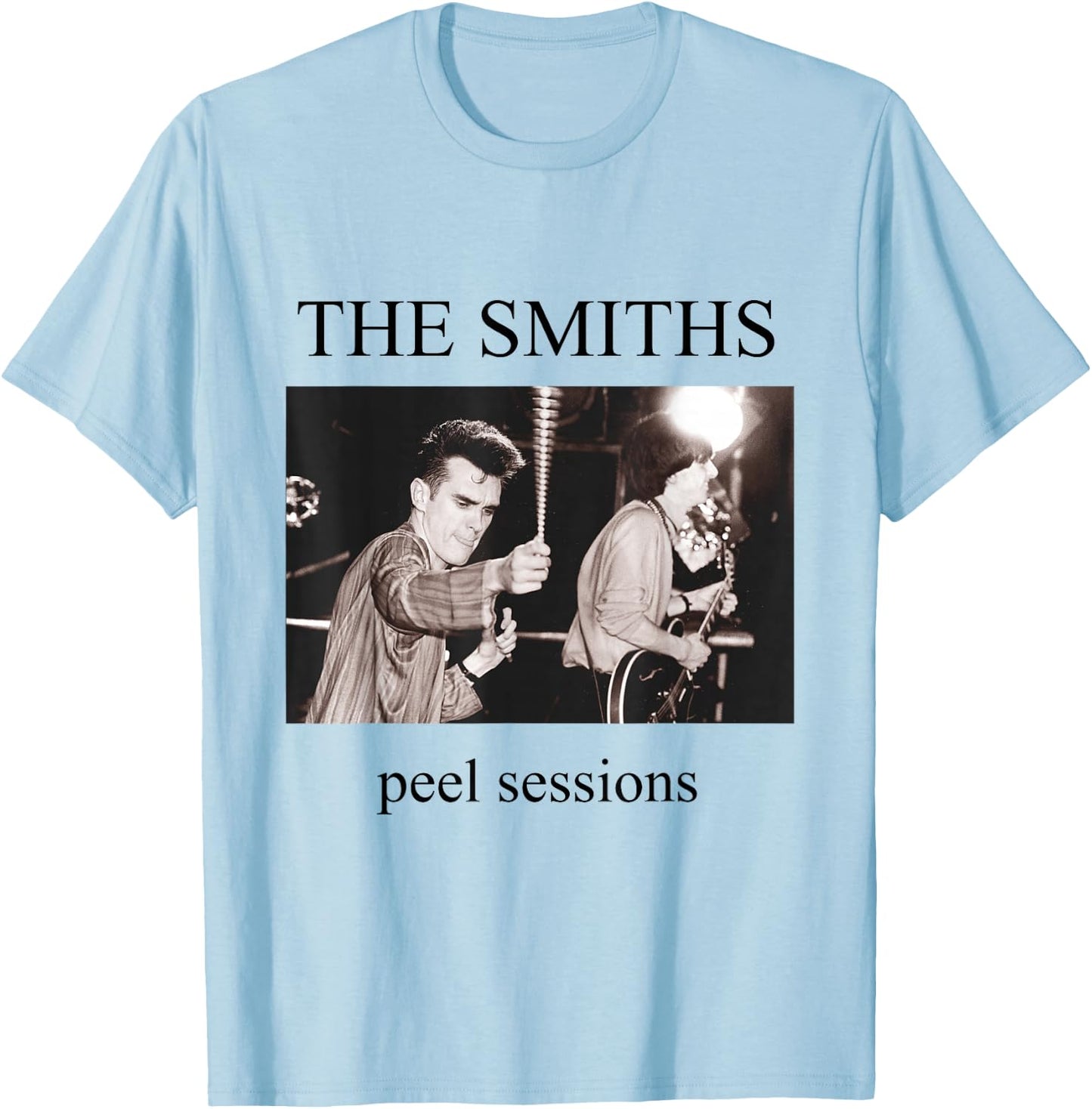 The Smiths Peel Sessions Album Sleeve Art by Stephen Wright T-Shirt - T-Shirt | Light Blue