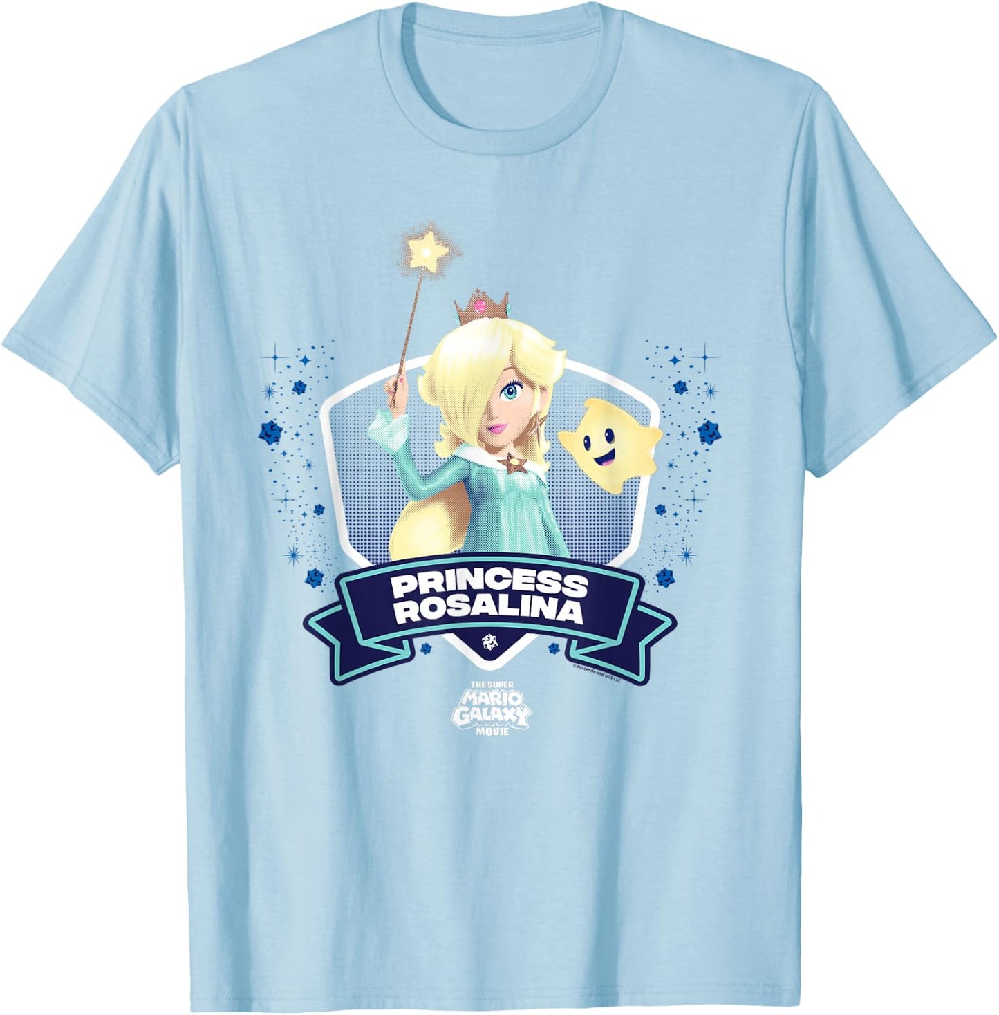 The Super Mario Galaxy Movie Princess Rosalina Champion T-Shirt - T-Shirt | Light Blue