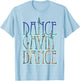 Dance Gavin Dance City Fill Stack Logo T-Shirt - T-Shirt | Light Blue