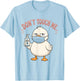 Funny Silly Goose Microbiology Scientist Biology Lab Student T-Shirt - T-Shirt | Light Blue