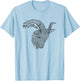 Mastodon – Black Phillip T-Shirt - T-Shirt | Light Blue