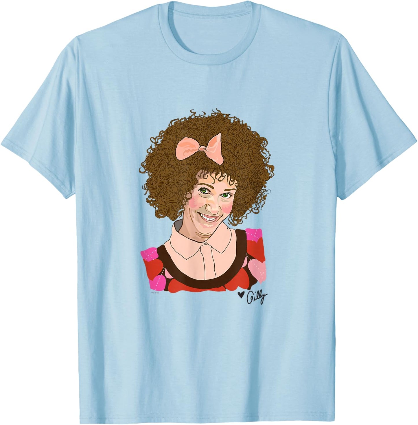 Saturday Night Live Gilly Hilarious T-Shirt - T-Shirt | Light Blue
