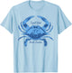 Topsail Island North Carolina Topsail Beach Lover Crab T-Shirt - T-Shirt | Light Blue