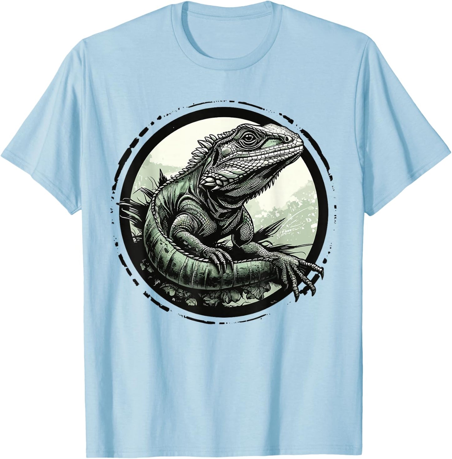 Iguana T-Shirt - T-Shirt | Light Blue
