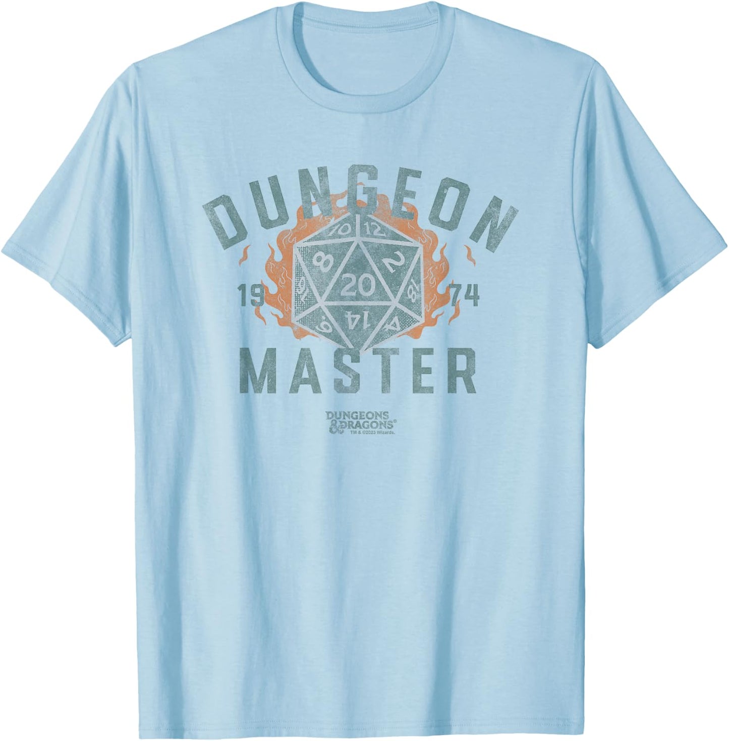 Dungeons & Dragons Dungeon Master School Club Light T-Shirt - T-Shirt | Light Blue