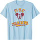 USC Trojans Mickey Mouse Retro White Officially Licensed T-Shirt - T-Shirt | Light Blue