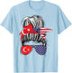 Turkey Women Turkiye Flag American Heritage USA Turkey T-Shirt - T-Shirt | Light Blue