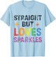 Ally AF Straight Ally LGBTQIA+ Vintage T-Shirt - T-Shirt | Light Blue