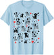 Spotted White With Black Polka Dots Dalmatian Puppies Kids T-Shirt - T-Shirt | Light Blue