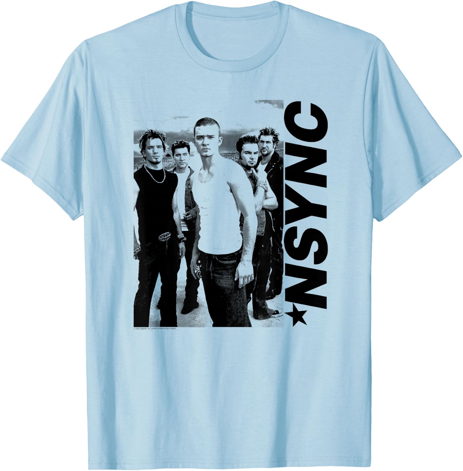 Offizielles NSYNC-Versprechen T-Shirt - T-Shirt | Light Blue
