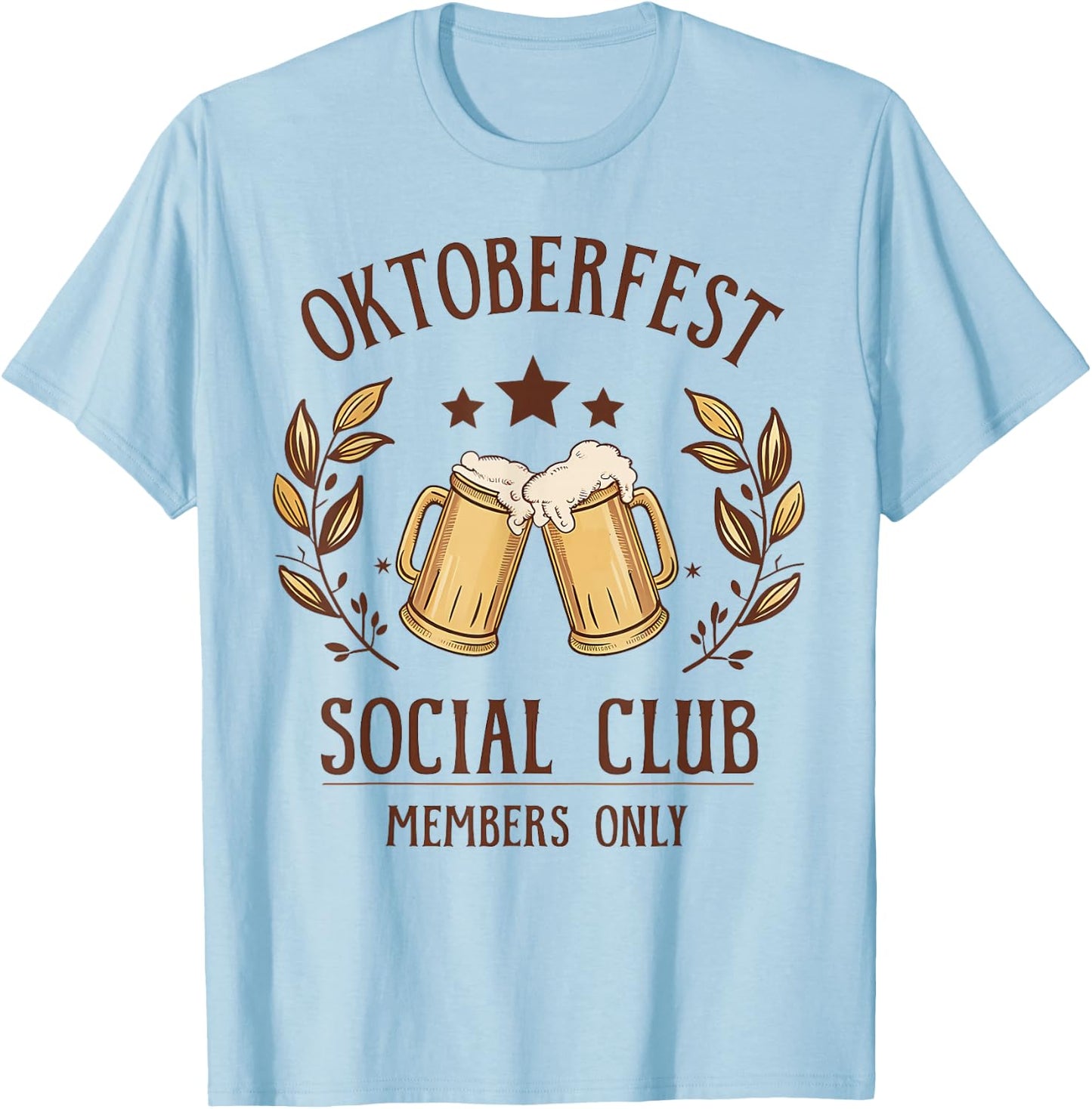 Oktoberfest Squad Bavarian Festival Munich Beer Men Women T-Shirt - T-Shirt | Light Blue