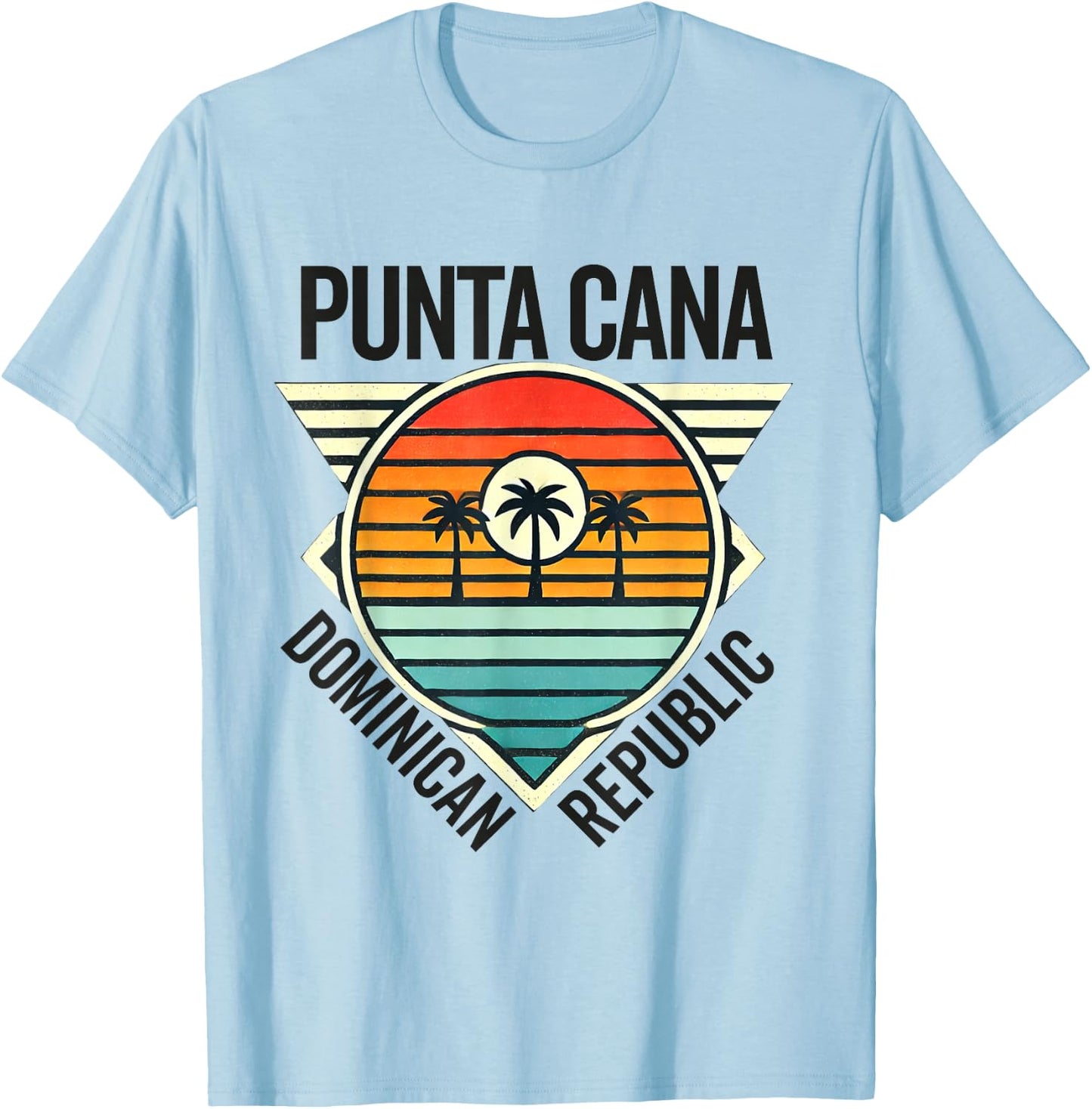 Punta Cana Dominican Republic RD Souvenir Vacation Travel T-Shirt - T-Shirt | Light Blue