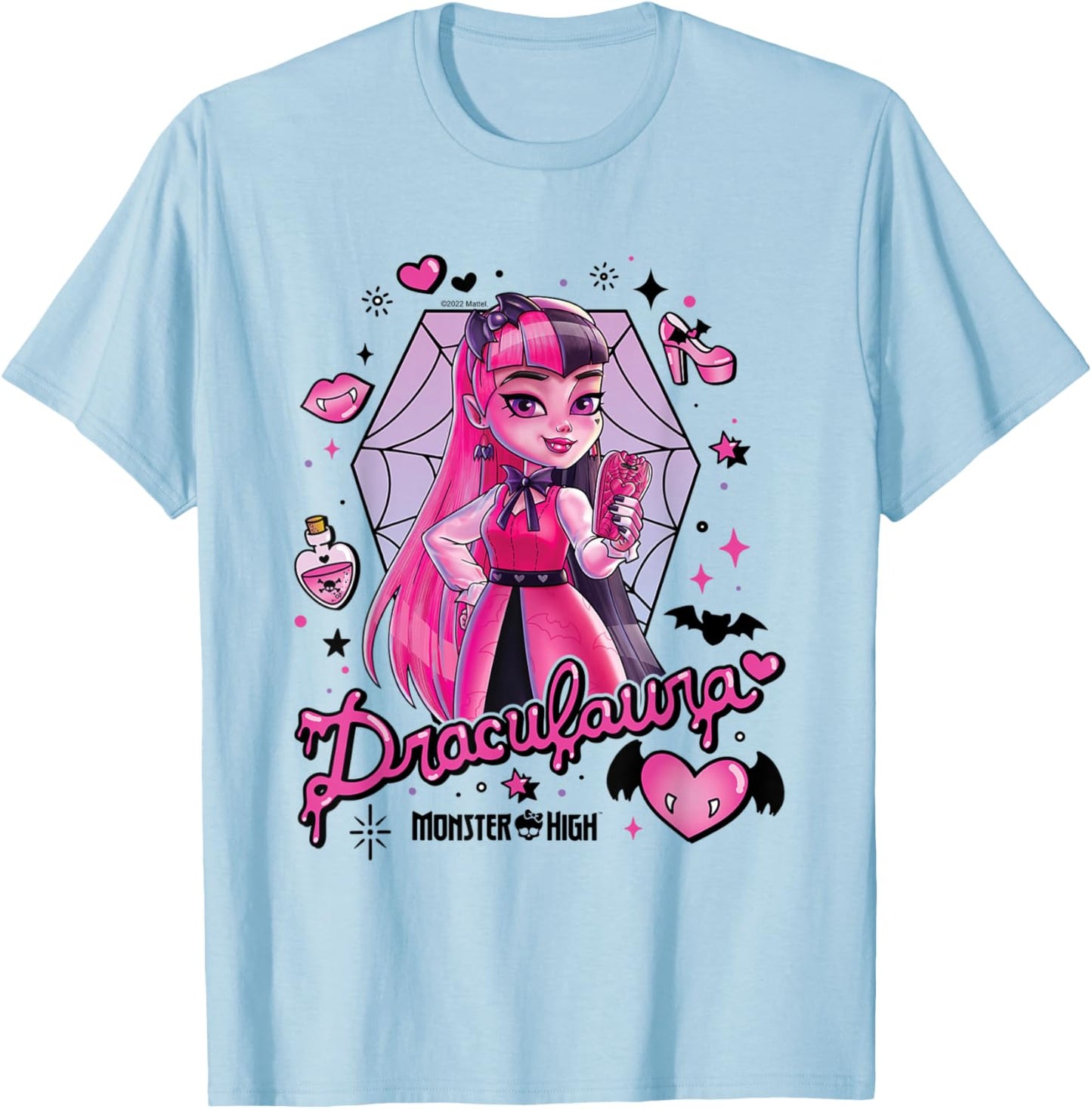 Monster High Alumni - Draculaura T-Shirt - T-Shirt | Light Blue
