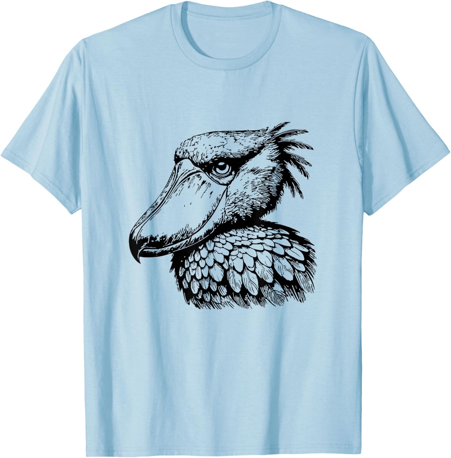 Shoebill Bird Dinosaurs, shoebill T-Shirt - T-Shirt | Light Blue