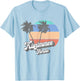 Retro Kissimmee Florida FL Vintage Beach Surf T-Shirt - T-Shirt | Light Blue