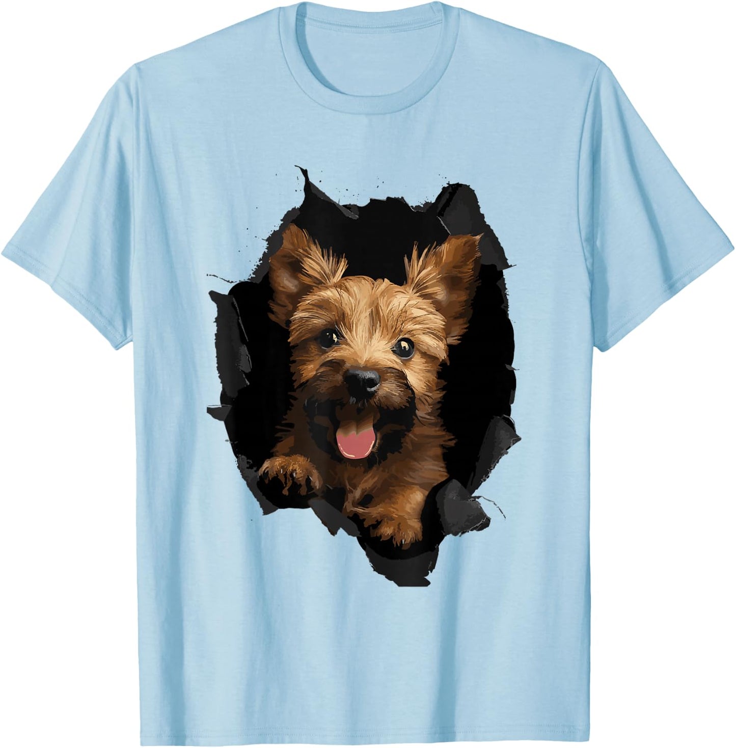 Norwich Terrier T-Shirt - T-Shirt | Light Blue