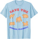 Animal Lovers Quotes Wild Animals Zoo T Shirt Gift T-Shirt - T-Shirt | Light Blue