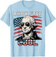 Youth Bruh Stay Cool 4th July George-Washington Men Boys Kid T-Shirt - T-Shirt | Light Blue