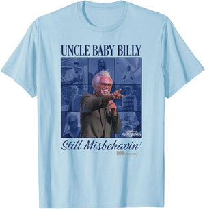 Righteous Gemstones Uncle Baby Billy Officially Licensed T-Shirt - T-Shirt | Light Blue