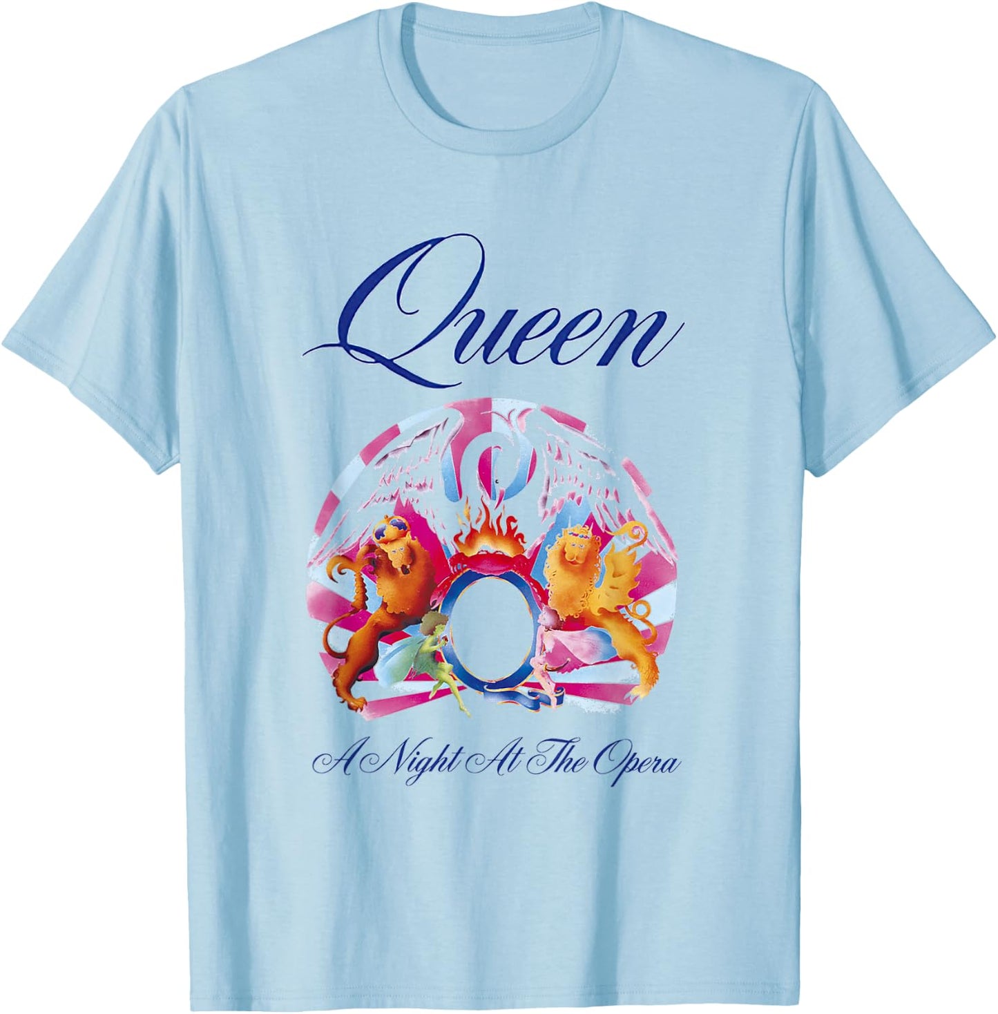 Queen Night at the Opera , gray T-Shirt - T-Shirt | Light Blue